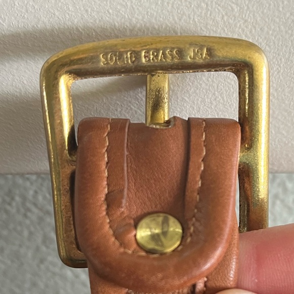 Vintage Coach Bonnie Cashin Large Courier Pouch in British Tan - Style 8920 - Picture 15 of 15